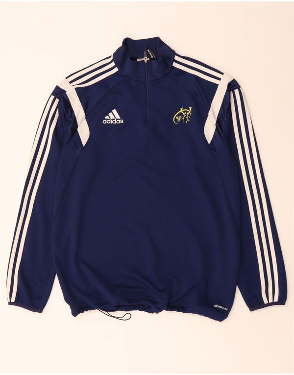 Adidas Munster Rugby Pull Haut de Survêtement pour Homme Bleu Marine Taille L