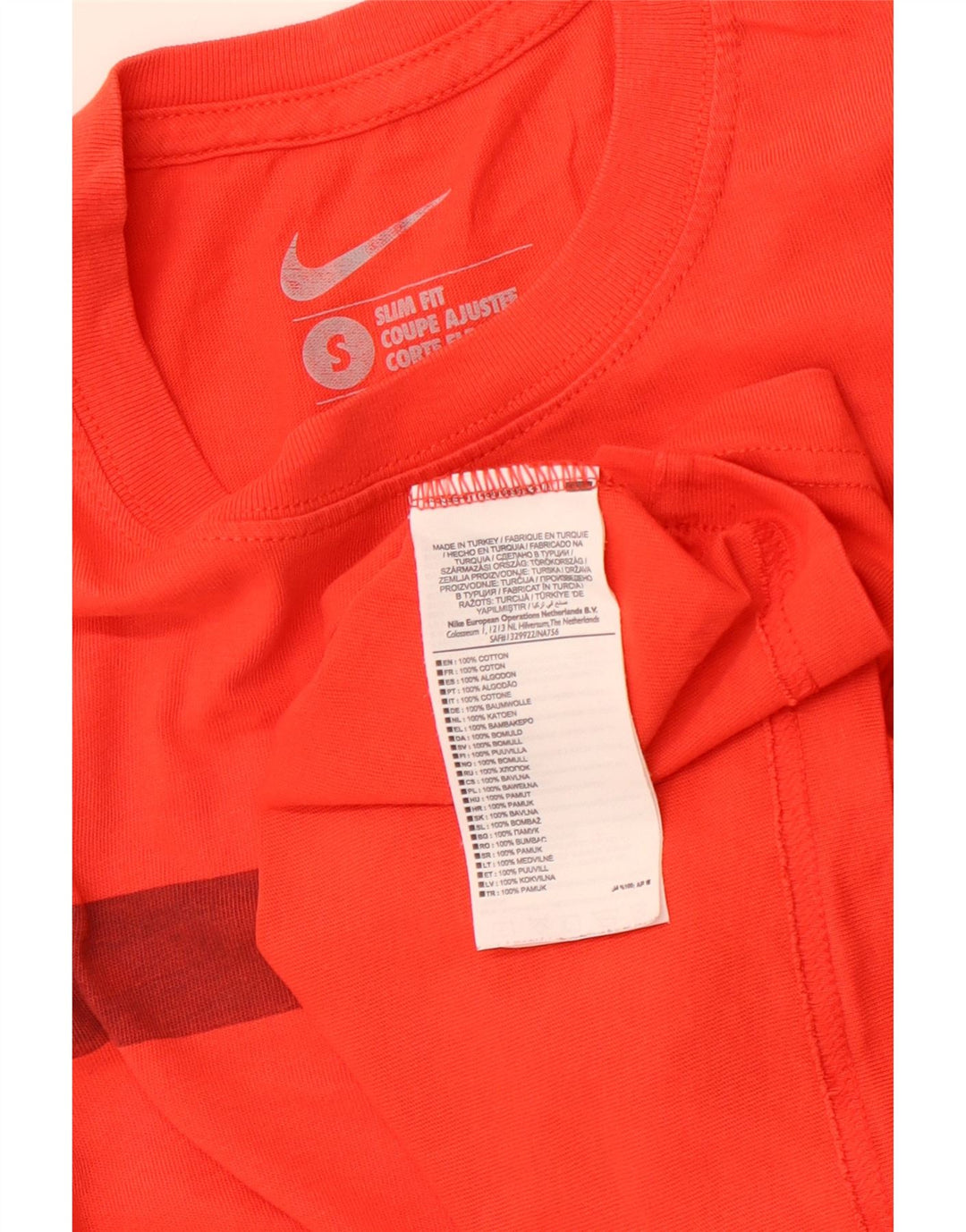 NIKE Hommes FCB Petit Rouge Colorblock Coton Sports