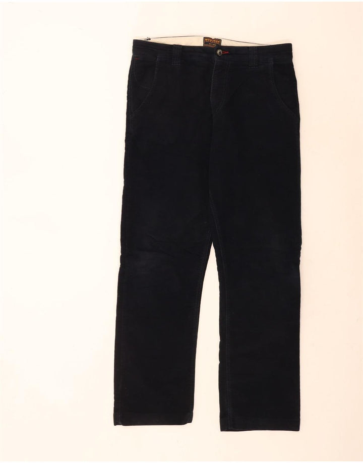 Woolrich Pantalon Chino Regular Homme W32 L29 Bleu Marine
