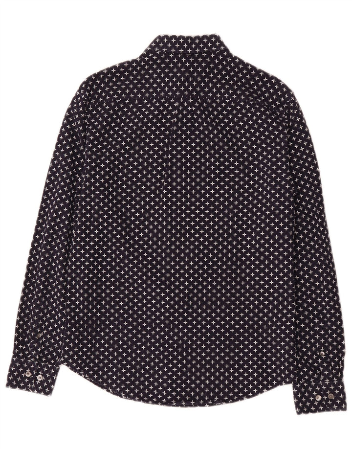 Penguin Chemise Slim Heritage Abstract Pattern Homme Bleu Marine Moyen