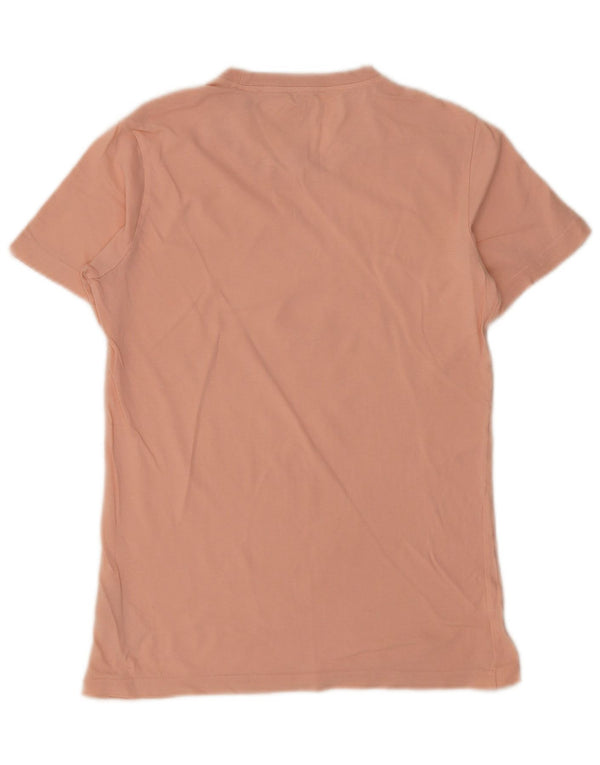 Adidas T-shirt graphique pour femme UK 10 Petit coton rose
