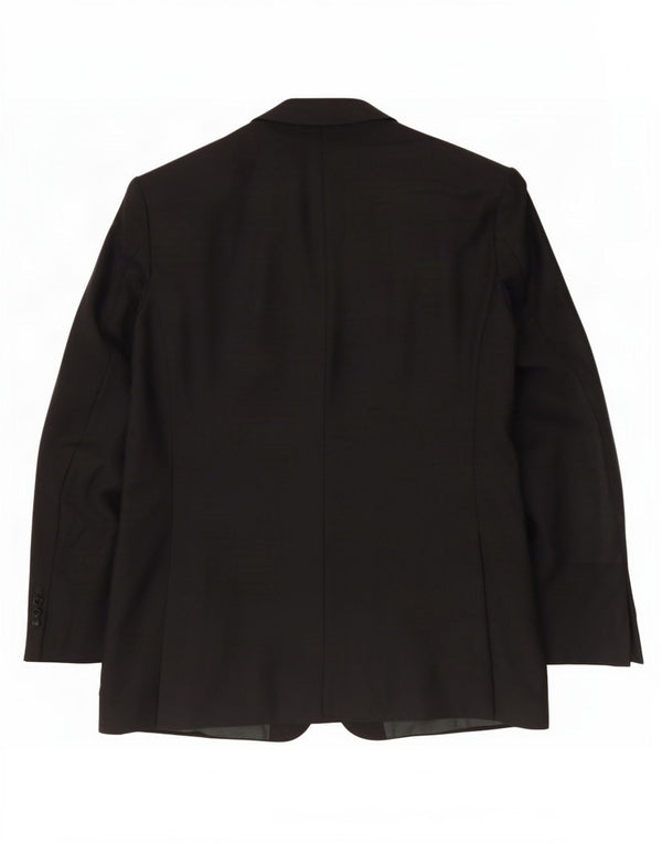 Marks & Spencer Veste blazer à 2 boutons pour homme Taille 42 Grande laine noire