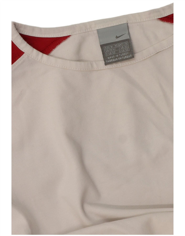Nike Haut à manches longues pour homme UK 39/41 Blanc moyen Colourblock