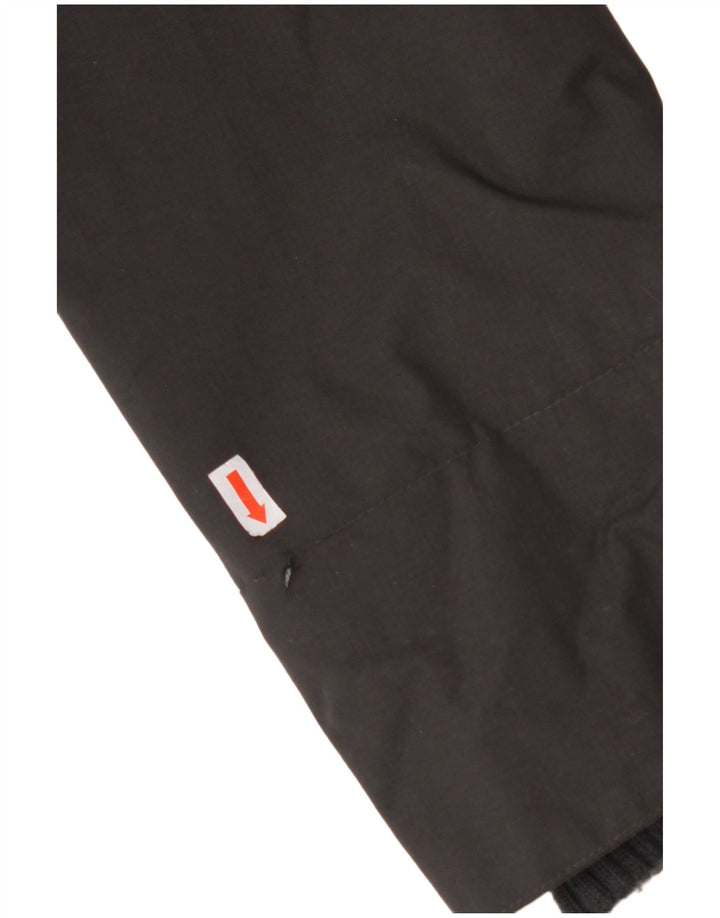 SUPERDRY Veste coupe-vent à capuche pour femme UK 18 XL Nylon noir