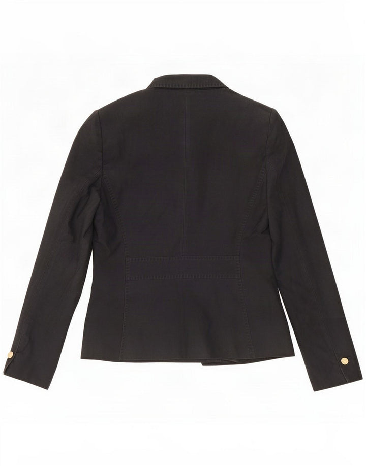 Massimo Dutti Veste blazer 1 bouton pour femme EU 40 Bleu marine moyen
