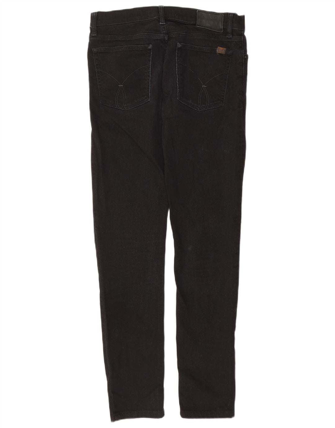 CALVIN KLEIN Jean Slim Homme W30 L31 Noir Coton