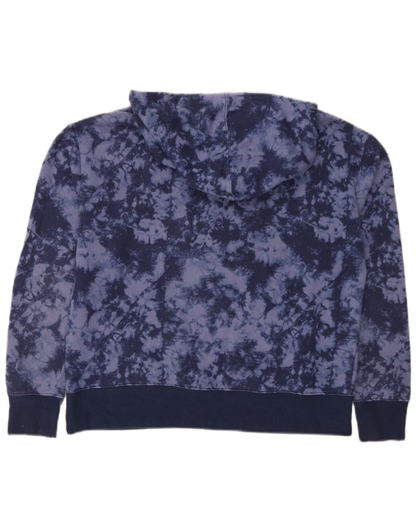 Champion Pull à capuche graphique pour femme UK 10 Small Bleu marine Tie Dye
