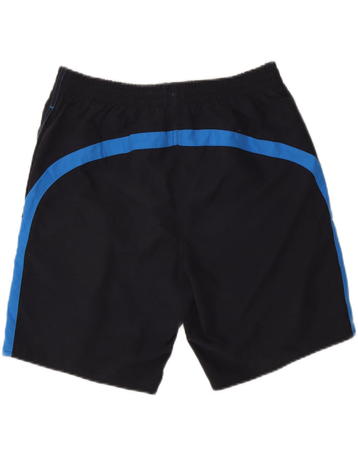 Speedo Short de bain homme bleu marine moyen en polyester color block