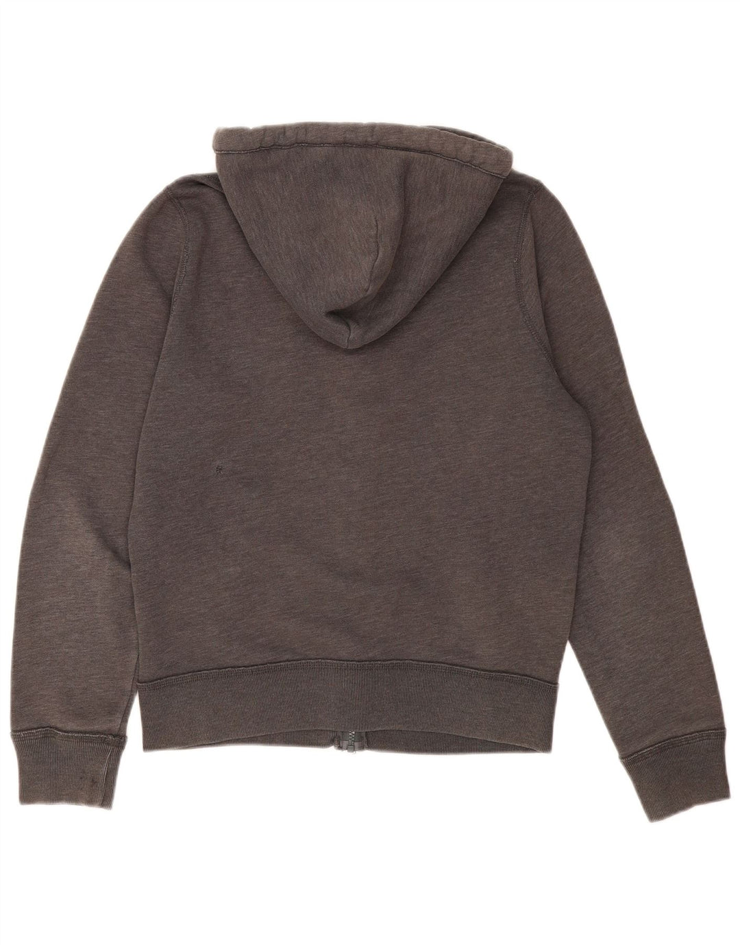 Hollister Pull à capuche zippé graphique pour hommes, grand gris