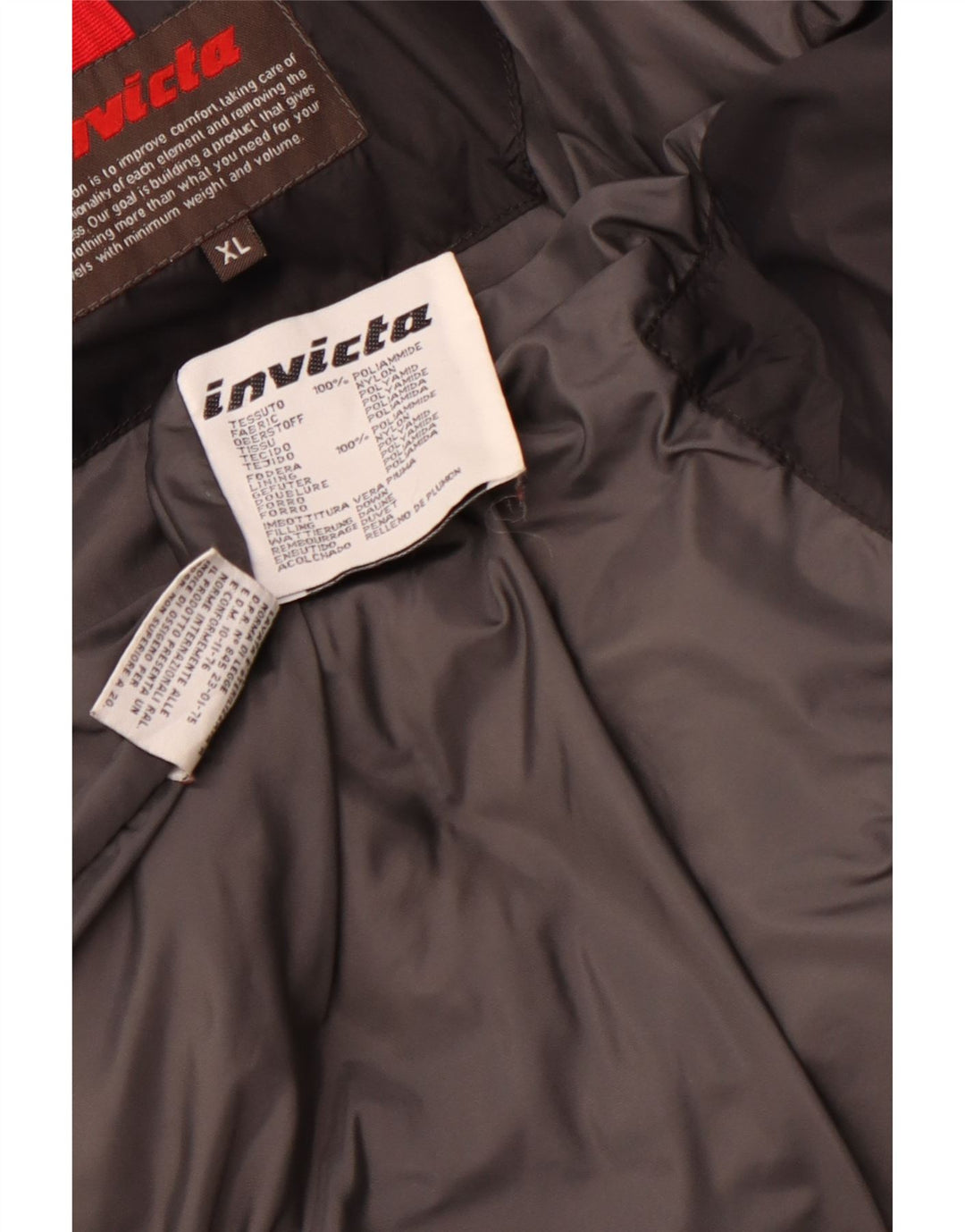 INVICTA Veste matelassée homme UK 42 XL Noir Polyamide
