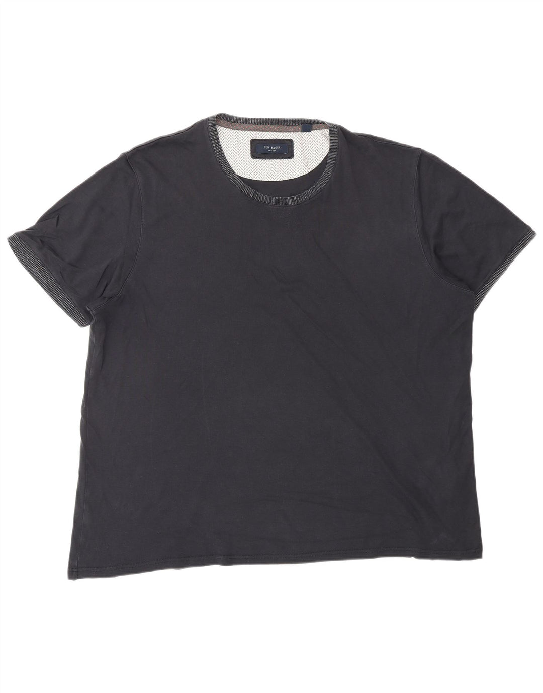 TED BAKER T-Shirt Homme Top 2XL Bleu Marine Coton