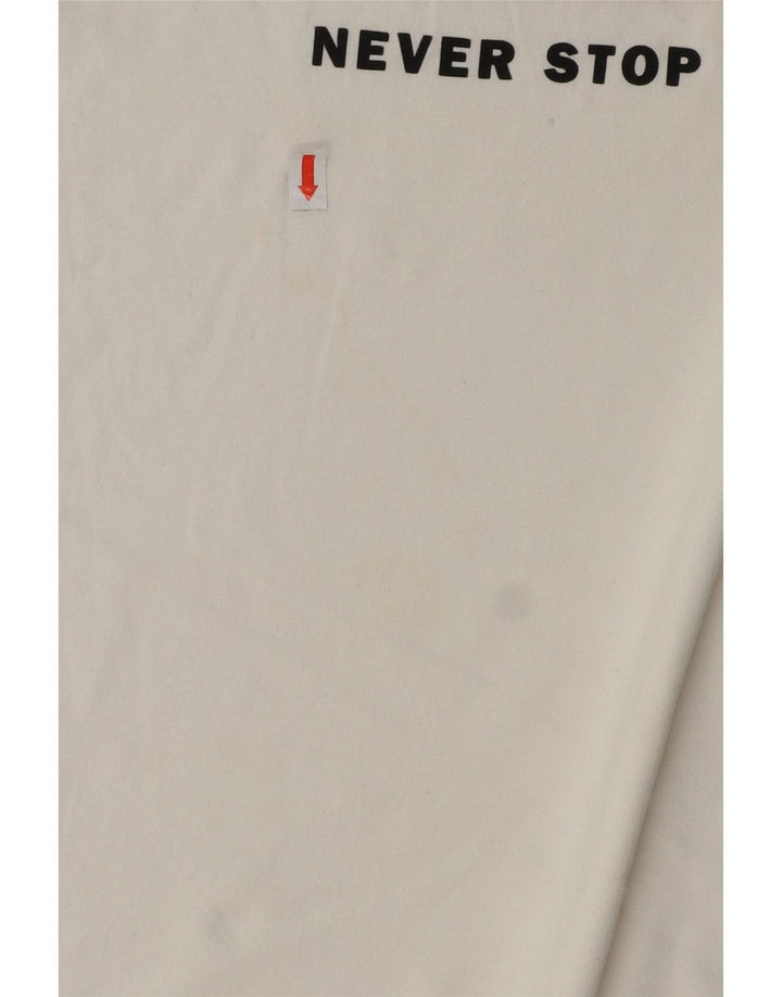 THE NORTH FACE T-shirt graphique pour hommes, grand coton blanc