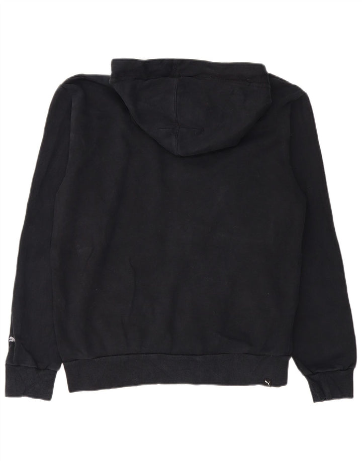 Puma Sweat à Capuche Graphic Zip Homme Noir Moyen Coton