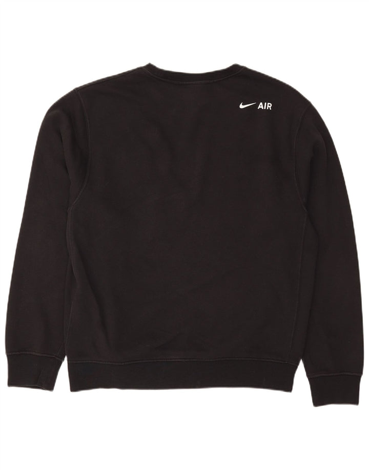 Nike Sweat-shirt graphique en coton noir moyen pour homme
