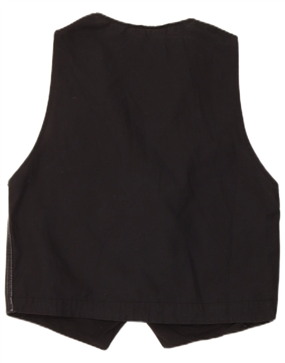gilet en cuir homme vintage noir moyen