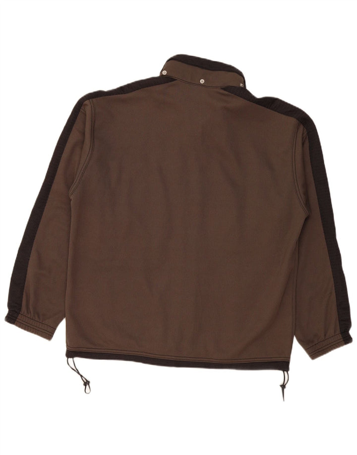 Diadora Veste de survêtement pour homme UK 40 Medium Kaki Colourblock Polyester