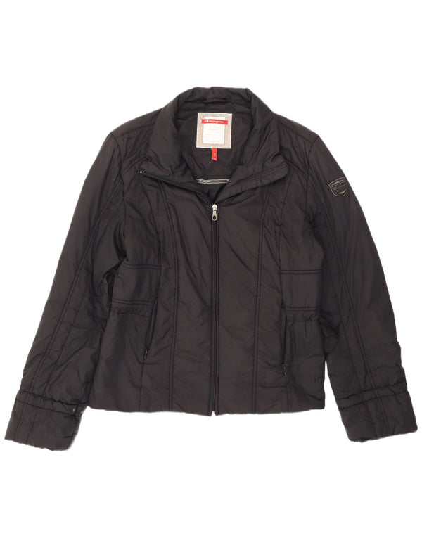 Champion Veste matelassée pour femme UK 18 XL Noir Polyester