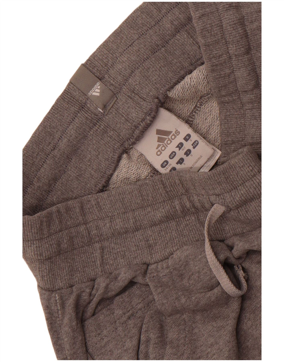 Adidas Pantalon de survêtement pour homme UK 34/36 Petit Gris Coton