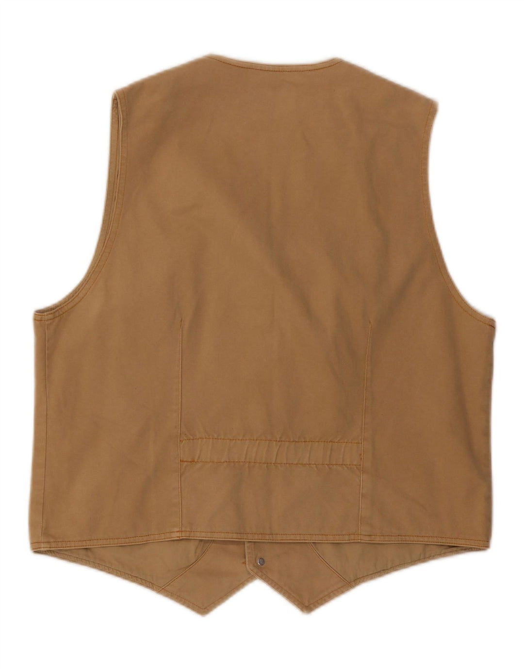 CACHAREL Gilet Homme Large Beige Coton