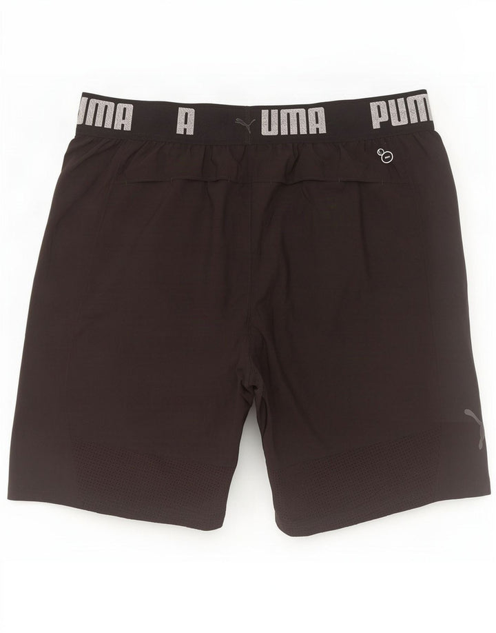 Puma Short de sport graphique homme grand noir polyester