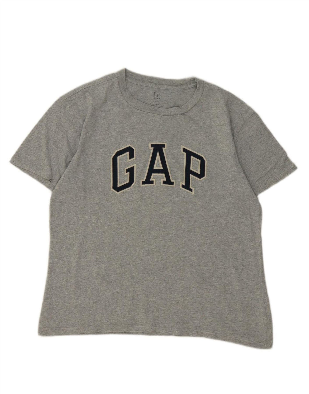 GAP Boys Graphic T-Shirt Top 14-15 Years Grey Cotton