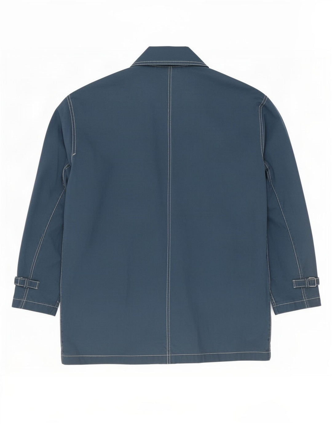 Carol Womens Veste utilitaire surdimensionnée EU 40 Coton bleu moyen