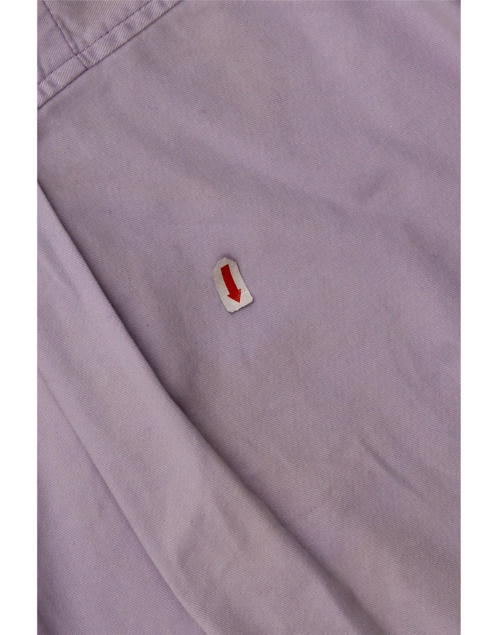 CREW CLOTHING Chemise pull homme petit coton violet