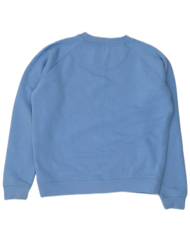 Jack Wills Sweat-shirt surdimensionné pour femme UK 8 Petit Bleu Coton