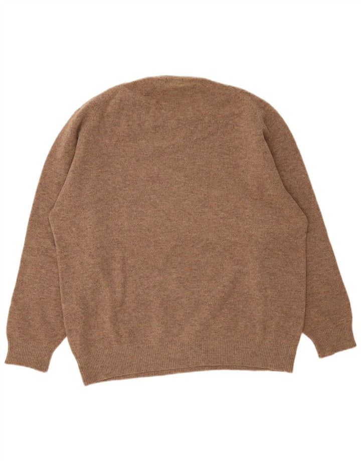 Kappa Pull à col rond pour homme 2XL Beige Laine