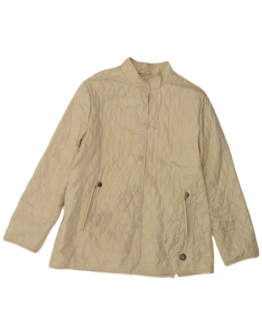 Moncler Veste matelassée femme taille 4 XL Beige
