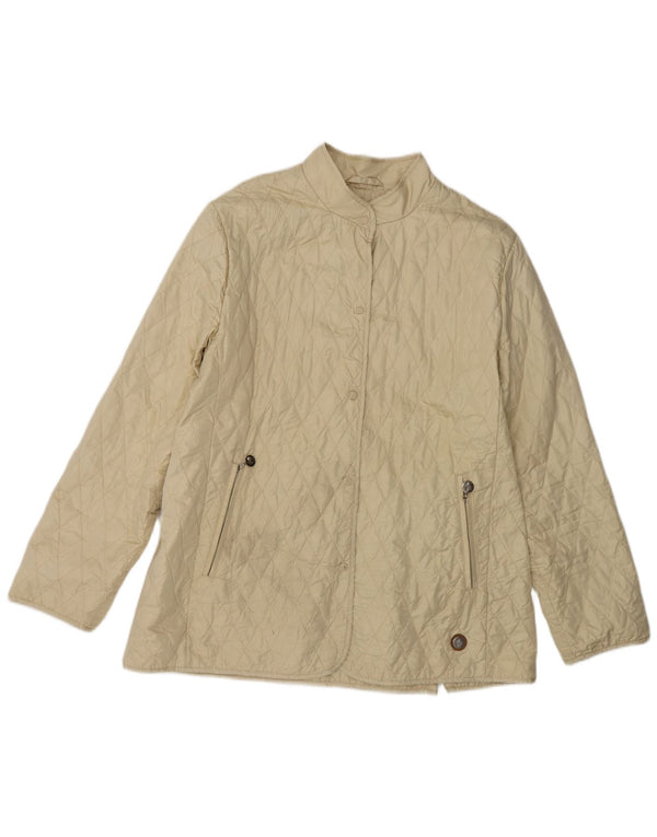 Moncler Veste matelassée femme taille 4 XL Beige