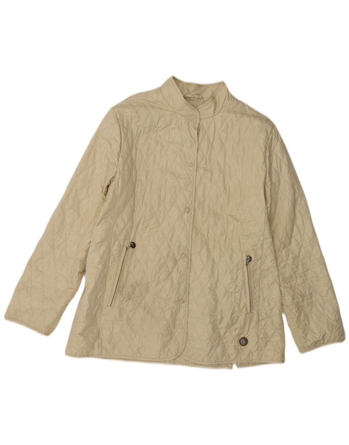 Moncler Veste matelassée femme taille 4 XL Beige