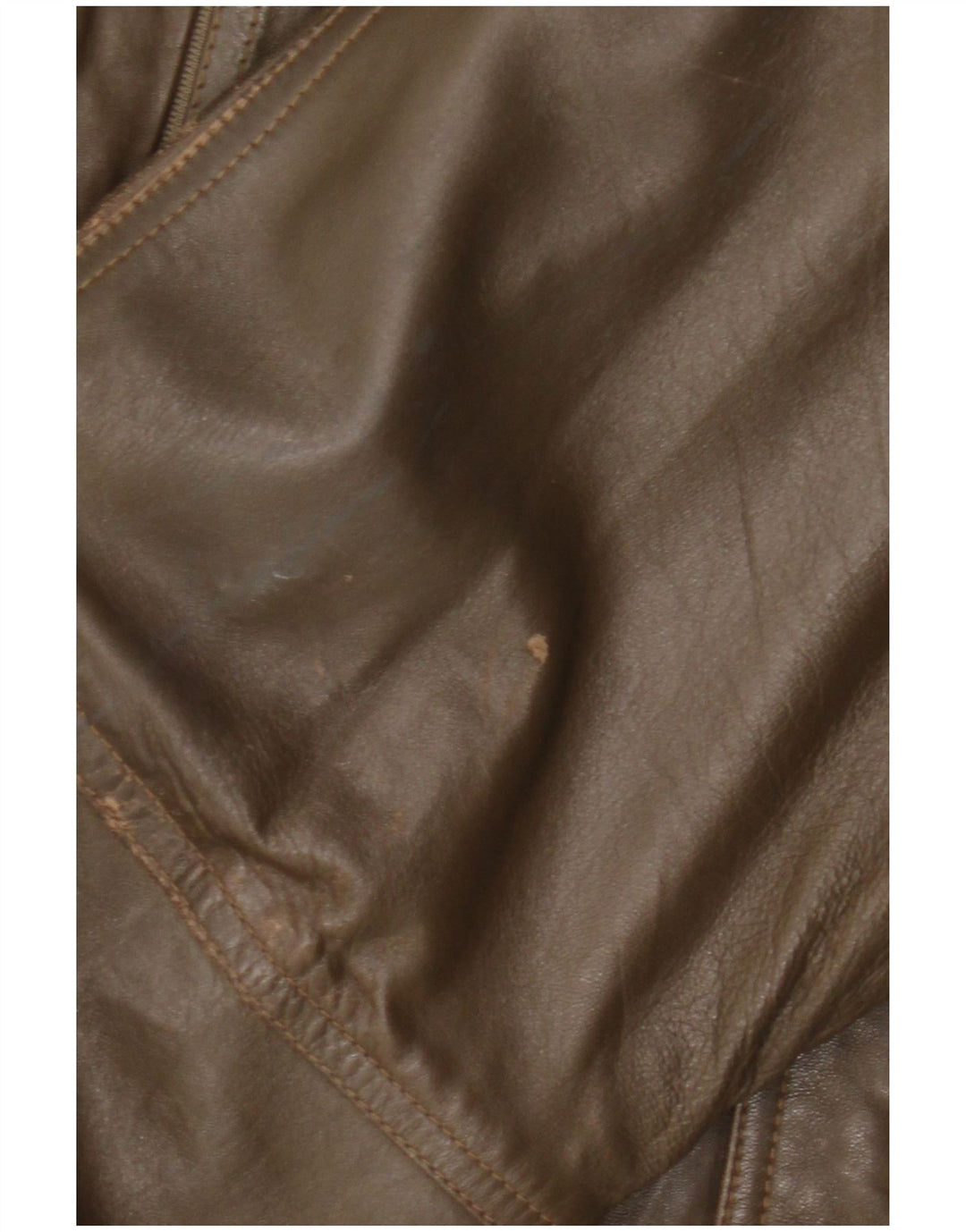Veste en cuir homme vintage IT 52 XL Kaki