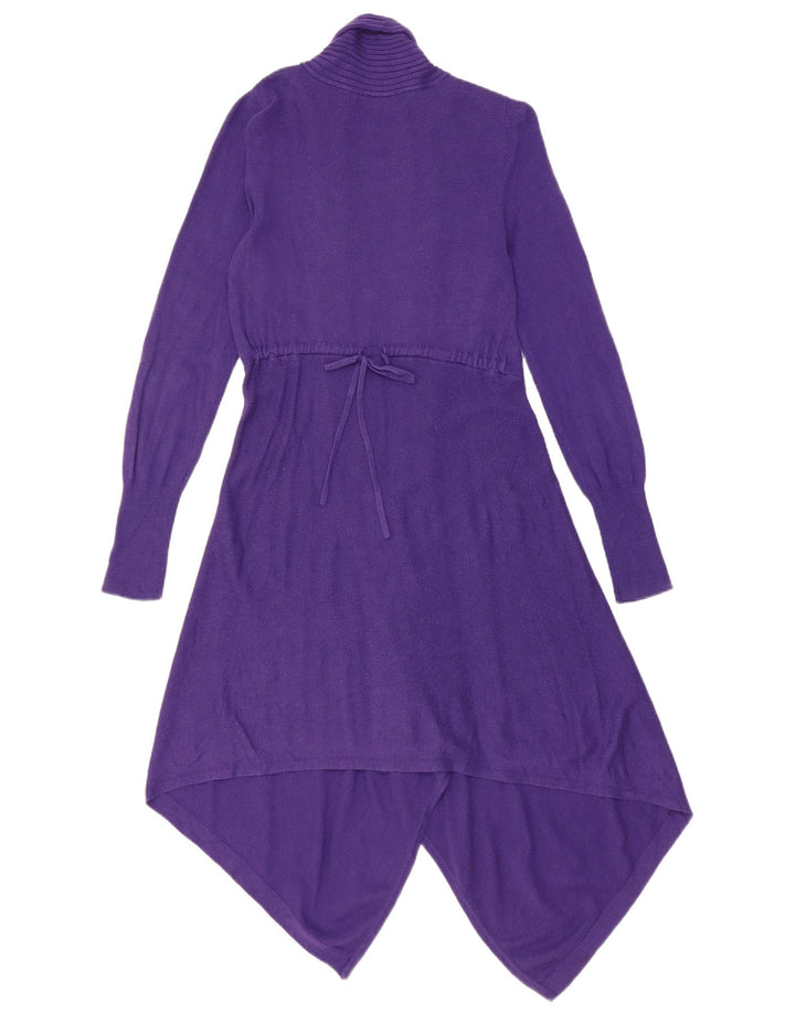 Marks & Spencer Pull cardigan ouvert long pour femme UK 8 Small Violet