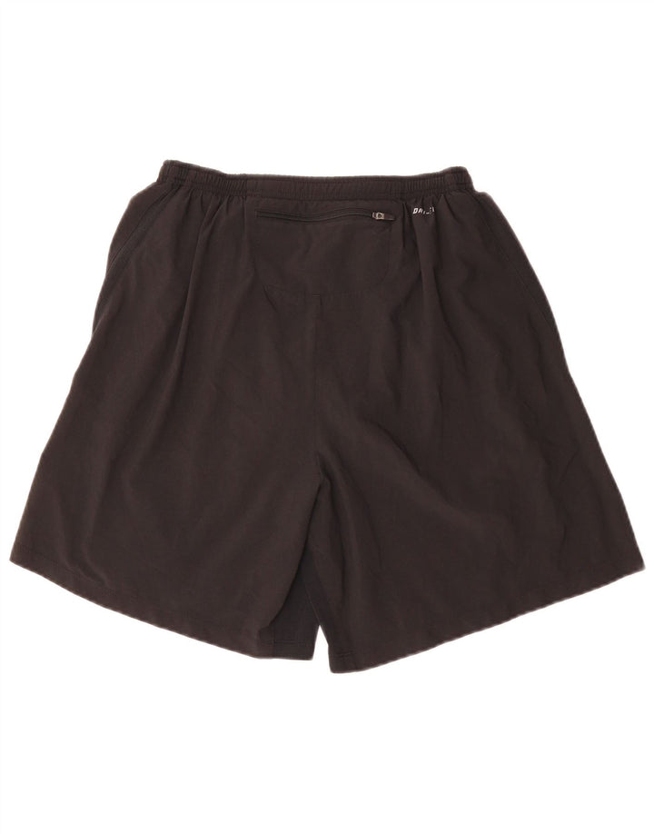 Short de sport Nike Dri Fit pour hommes, grand, noir, polyester