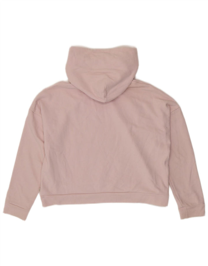 LEVI'S Pull à capuche surdimensionné pour femme UK 10 Petit coton rose