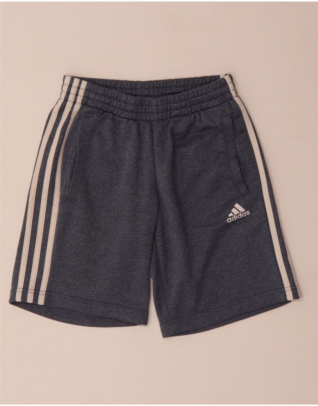 ADIDAS Short de sport fille 11-12 ans bleu marine