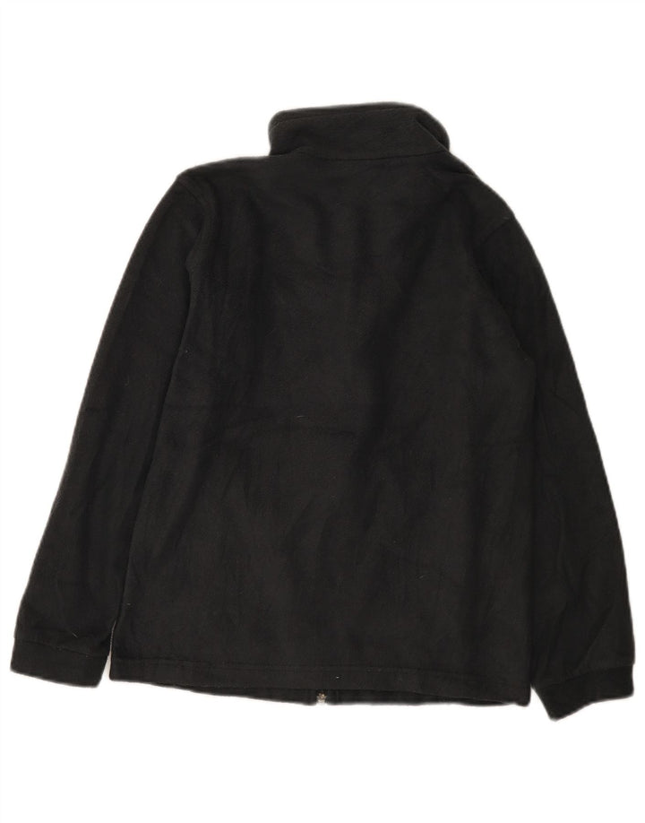 Columbia Veste Polaire Fille 10-11 ans Noir Moyen Polyester