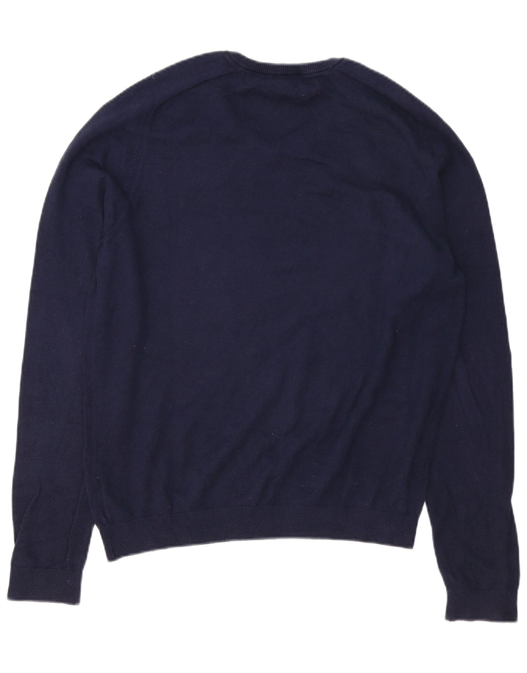 Gap Pull Col V Homme Grand Bleu Marine Coton