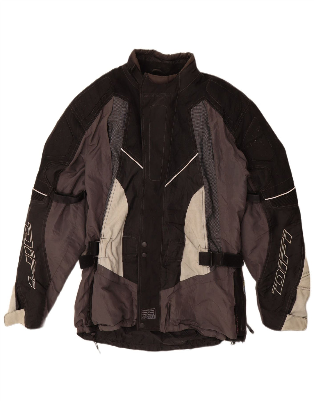 Difi Veste Graphic Racer Homme UK 44 2XL Noir Colorblock Polyamide