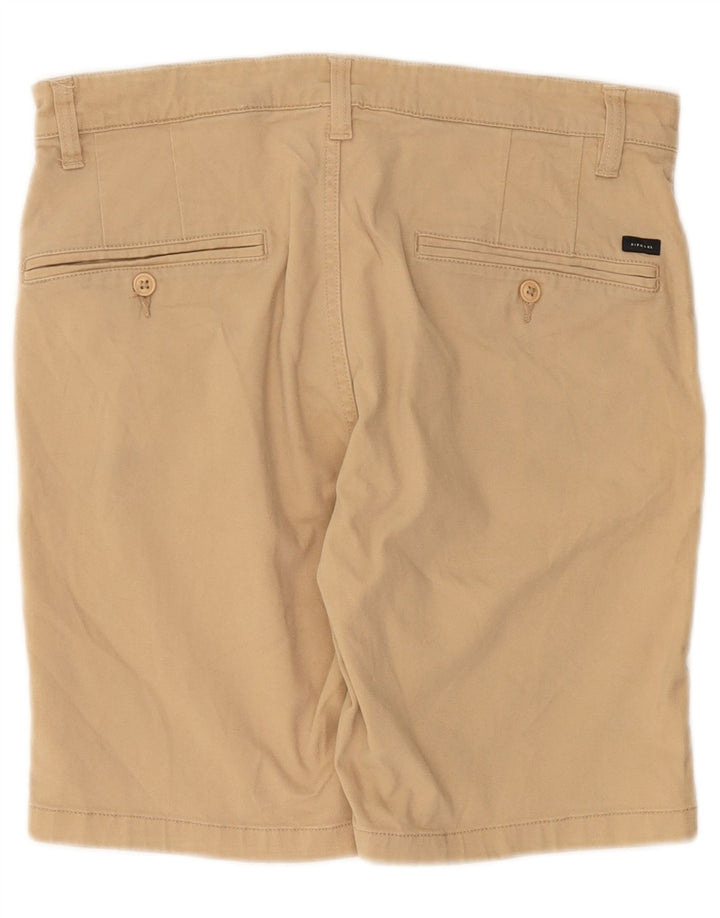 Rip Curl Short chino sur mesure pour homme W30 en coton beige moyen