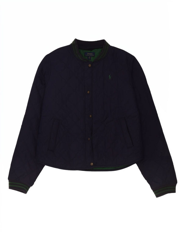Polo Ralph Lauren Veste matelassée garçon 15-16 ans XL Bleu marine Polyester