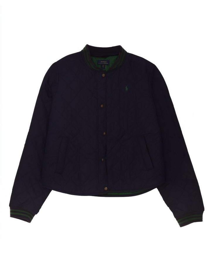 Polo Ralph Lauren Veste matelassée garçon 15-16 ans XL Bleu marine Polyester