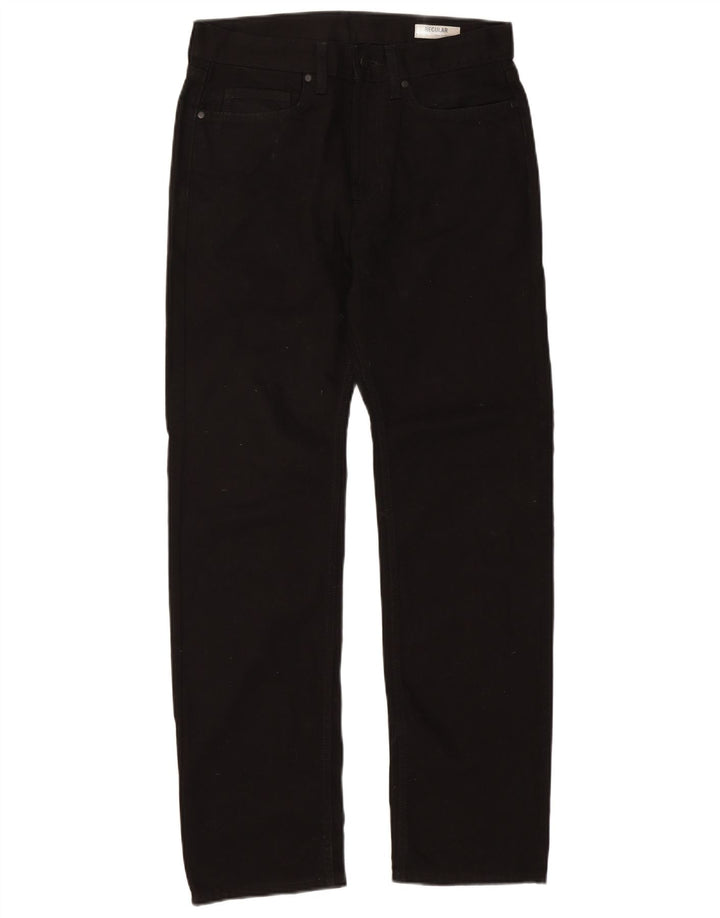 Marks & Spencer Jean droit coupe régulière pour homme W32 L31 en coton noir