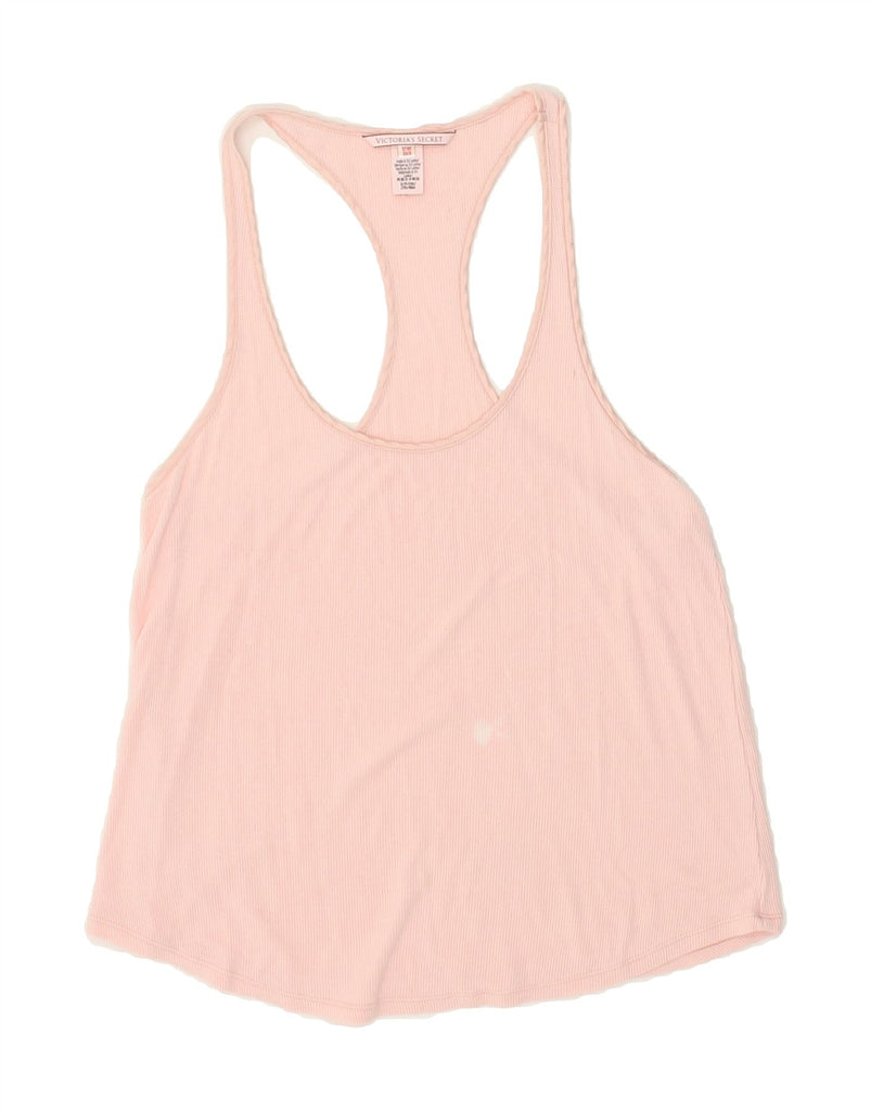 VICTORIAS SECRET Womens Vest Top UK 10 Small Pink | Vintage Victorias Secret | Thrift | Second-Hand Victorias Secret | Used Clothing | Messina Hembry 
