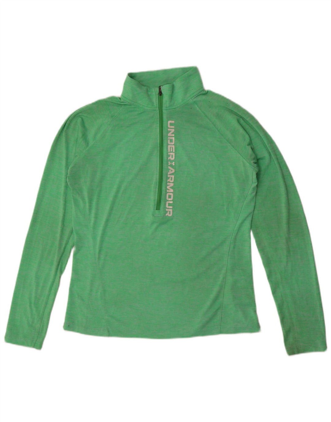 Under Armour Haut de survêtement graphique pour femme UK 14 Large Vert