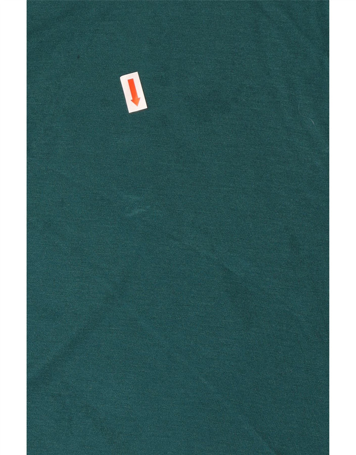 BENETTON Haut transparent à manches longues pour femme UK 18 XL Vert