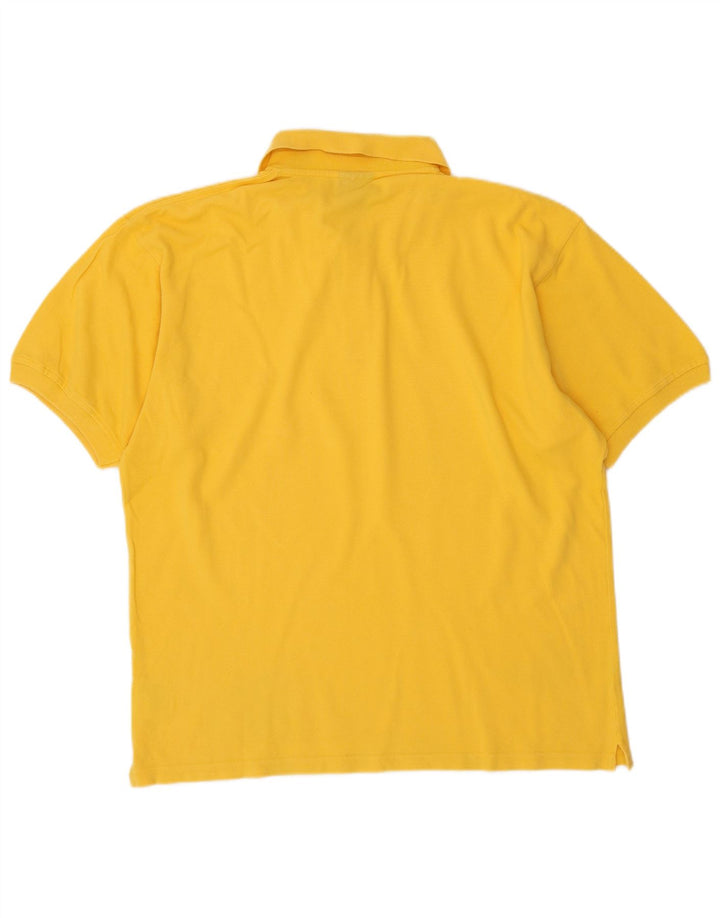 CHAMPION Polo Homme Large Jaune Coton