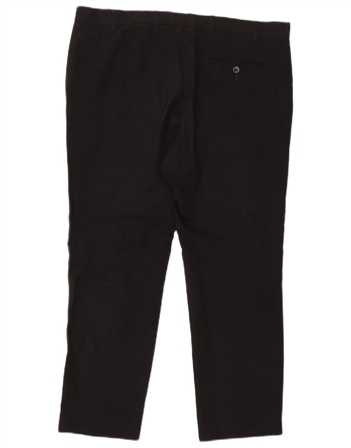 Marks & Spencer Pantalon Chino Slim Homme W38 L29 Noir Polyester