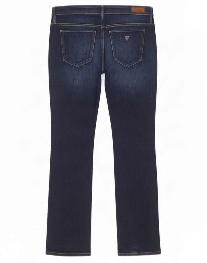 Guess Jean Bootcut Low Femme W29 L33 Bleu Marine Coton